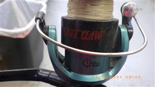 BLACK EAGLE FISHING ROD AND REEL Very Good